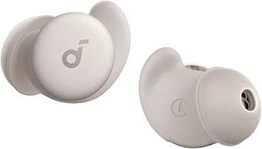 Sleep A20 by Anker Sleep Earbuds, 30dB High-Frequency Noise Reduction, Small Earplugs for Side Sleepers, 80H Playtime, Stream Content via Bluetooth 5.3, Sleep Monitor, Personal Alarm
