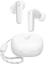 by Anker P20i True Wireless Earbuds, 10mm Drivers with Big Bass, Bluetooth 5.3, 30H Long Playtime, Water-Resistant, 2 Mics for AI Clear Calls, 22 Preset EQs, Customization (White)