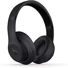 Studio3 Wireless Noise Cancelling Over-Ear Headphones - Apple W1 Headphone Chip, Class 1 Bluetooth, 22 Hours of Listening Time, Built-in Microphone - Matte Black