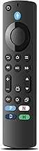 Replacement Voice TV Remote Compatible with AMZ Stick (4K, 4K Max, HD, Lite), TV Cube, Fit for Insignia, Toshiba Smart TVs