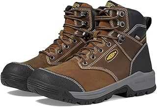 mens Evanston 6” Soft Toe Waterproof Leather Durable Construction Work Boots