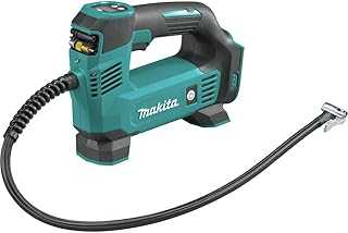DMP180ZX 18V LXT® Lithium-Ion Cordless Inflator, Battery Powered, Tool Only(battery and charger not included);Presta valve adapter;Sports ball needle;Tapered adapter, Teal