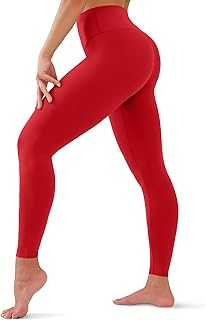 High Waisted Leggings for Women - Tummy Control Yoga Pants for Workout Running Athletic Women's Leggings Plus Size