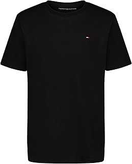 Boys' Short Sleeve Solid Crew Neck T-shirt, Soft, Comfortable, Relaxed Fit