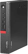 Lenovo ThinkCentre M720Q Tiny Desktop, Intel i7 8700T 2.4Ghz, 32GB DDR4, 1TB NVMe M.2 SSD, WiFi, Windows 11 Pro (Renewed), black