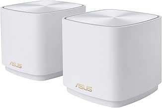 XD5 (W-2-PK) WIFI6-Gaming-Ai Mesh-AiProtection Pro-Cloud-Wireless Network Distribution Mesh System (White Dual Pack)