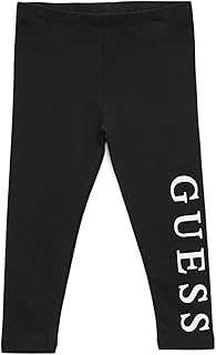 Girls Vertical Logo Organic Stretch Jersey LeggingsLeggings