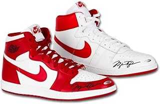 Michael Jordan Autographed Shoes Nike Air Jordan 1 Retro High 1985 & Ship PE UDA - Autographed NBA Sneakers
