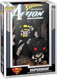 POP Comic Cover: DC – Action Comics #644​ - Collectable Vinyl Figure - Gift Idea - Official Merchandise - for Kids & Adults - Movies Fans - Model Figure for Collectors and Display