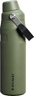 IceFlow Fast Flow Water Bottle | Angled Spout Lid | Lightweight & Leakproof for Travel & Sports | Insulated Stainless Steel | BPA-Free