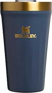 Everyday Tumbler 16 oz | Press Fit Drink Through Lid | Beverage, Coffee, and Cocktail Cup | Insulated Stainless Steel Wine Glass | BPA-Free | Twilight Gold PVD