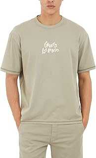 Mens Eco Shore Sleeve Patch at Back Tee