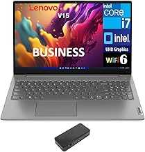 V15 Business Laptop 15.6" FHD Display (Intel i7-13620H, 40GB DDR4, 512GB M.2 PCIe SSD, Intel UHD, WiFi 6, Webcam, Bluetooth 5.2, Win 11 Home) w/USB-C Dock