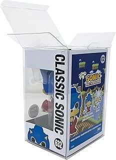 100-Pack Protective Cases Fits 4" Display Figures – Scratch-Resistant, Strong, Crystal Clear Acid-Safe Display Case for Action Figures, Toys, and Collectibles