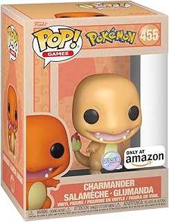 Pop Games: Pokemon - Charmander - Softcolor - Amazon Exclusive - Collectable Vinyl Figure - Gift Idea - Official Merchandise - Toys for Kids & Adults - Video Games Fans