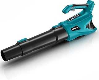 Cordless Leaf Blower Up to 500CFM Compatible with Makita 18V Battery (Bare Tool), Electric Leaf Blower Cordless with 5 Speed Modes, Handheld Battery Powered Leaf Blowers for Lawn Care