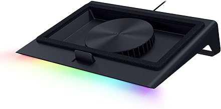 Laptop Cooling Pad: Adaptive Smart - Intelligent Fan Control - Airtight Pressure Chamber - Fits Most Laptops & Macbooks 14” to 18" - Preset & Custom Fan Curves - 3 Port USB Type A - Chroma RGB