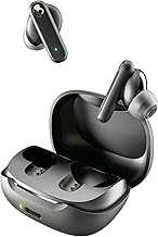 Smokin’ Buds Wireless Earbuds, Bluetooth Headphones, Noise Isolating Fit, Up to 20 Hours Battery, IPX4 Sweat and Water Resistant, Microphone for iPhone Android - True Black