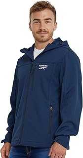 Waterproof Soft Shell Rain Jacket Men - Rain Coat, Softshell Windbreaker with Hood