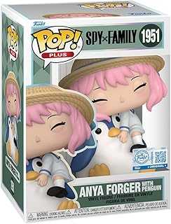 Pop! Plus: SPY x Family - Anya Forger with Penguin - Amazon Exclusive - Collectable Vinyl Figure - Gift Idea - Official Merchandise - Toys for Kids & Adults - Anime Fans - Figure for Collectors