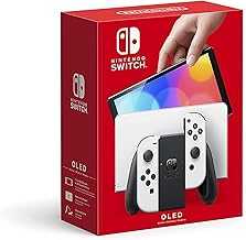 Nintendo Switch OLED Model w/ White Joy-Con (Renewed)