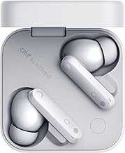 CMF Buds Pro 2 Wireless Earbuds, Hi-Res Audio with LDAC, 50 dB Hybrid Noise Cancelling Earbuds, Ultra Bass Technology, Bluetooth 5.3, 43H Play Time with Charging Case, 6 HD Mics Headphones, Light Grey