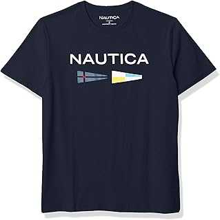 Men's Sustainably Crafted Logo Signal Flag Graphic T-Shirt