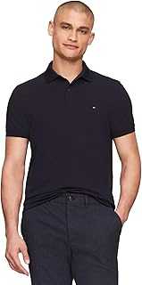 Men's Short Sleeve Polo Shirts in Classic Fit with Stretch and Organic Pique Cotton