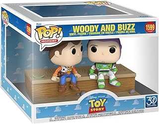 Pop! Moment: Toy Story 30th Anniversary - Woody and Buzz - Collectable Vinyl Figure - Gift Idea - Official Merchandise - Toys for Kids & Adults - Movies Fans - Model Figure for Collectors