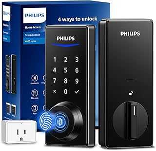 Wi-Fi Smart Door Lock, Keyless Entry Door Lock with App Control,Fingerprint ID,Auto Lock,Keypad Deadbolt with Wi-Fi Bridge Adaptor,Smart Locks for Front Door-Matte Black