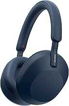 WH-1000XM5 Premium Noise Canceling Headphones, Auto NC Optimizer, 30-Hour Battery, Alexa Voice Control, Midnight Blue