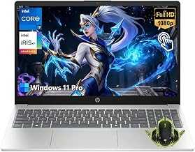 15.6" FHD Touchscreen i7 Laptop, 32GB RAM 1TB SSD Intel 10-Core i7-1355U (Up to 5Ghz), Intel Iris Xe Graphics, Private Webcam, WiFi 6, Win 11 Pro, W/Accessorry, for Business and College Students
