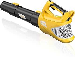 Cordless Leaf Blower for Dewalt 20V Max Battery (No Battery), Electric Blower Cordless Up to 500CFM with 5-Speed Mode, Powerful Leaf Blower for Lawn Care Dust/Snow Blowing (Tool Only)