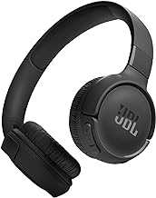 Tune 520BT - Wireless On-Ear Headphones, Up to 57H Battery Life and Speed Charge, Lightweight, Comfortable and Foldable Design, Hands-Free Calls with Voice Aware (Black)