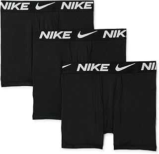 Nike Boys' Dri-FIT Essentials Micro Solid 3-Pack Boxer Briefs