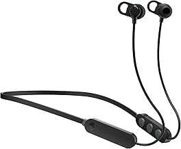 Jib+ Wireless Earbuds, Bluetooth Headphones, Up to 6 Hrs Battery, Noise Isolating Fit, Sweat Resistant, Built-In Microphone, iPhone Android, Ear Gel Sizes Included for Custom Fit - Black