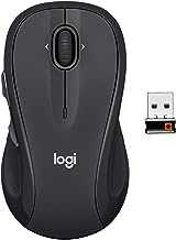 M510 Wireless Mouse, Mouse for Laptop and PC with USB Unifying Receiver, Programmable Buttons - Graphite