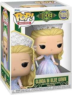 Pop! Movies: Wicked Pt. 2 - Glinda in Blue Gown - Collectable Vinyl Figure - Gift Idea - Official Merchandise - Toys for Kids & Adults - Movies Fans - Model Figure for Collectors and Display