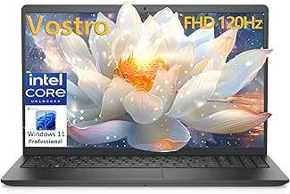 15.6" Laptop Computer for Home and Student, Intel Core Processor (Beat i5-1145G7), 32GB DDR4 RAM, 1TB PCIe SSD, Business Vostro 3530 120Hz FHD, WiFi, Bluetooth, Type-C, HDMI, Windows 11 Pro