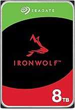 IronWolf 8TB NAS Internal Hard Drive HDD – 3.5 Inch SATA 6Gb/s 7200 RPM 256MB Cache for RAID Network Attached Storage – Frustration Free Packaging (ST8000VNZ04/N004)