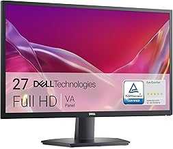 27 SE2725H Monitor - 27-Inch Full HD (1920x1080), VA Panel, Tilt Functionality, Certified by TÜV Rheinland for 3-Star Eye Comfort - Black