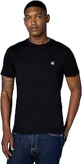 Men's Short Sleeve Cotton Crew Neck Logo T-Shirt