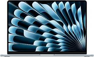2025 MacBook Air 15-inch Laptop with M4 chip: Built for Apple Intelligence, 15.3-inch Liquid Retina Display, 16GB Unified Memory, 256GB SSD Storage, 12MP Center Stage Camera, Touch ID; Sky Blue
