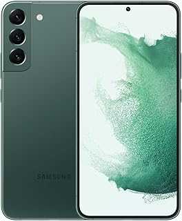 SAMSUNG Galaxy S22+ Plus 5G, US Version, 128GB, Green - Unlocked (Renewed)