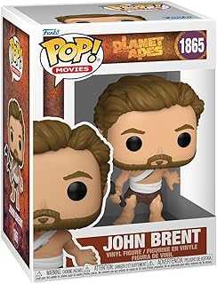 Pop Movies: Planet of The Apes - John Brent - Collectable Vinyl Figure - Gift Idea - Official Merchandise - Toys for Kids & Adults - Sci-Fi Fans