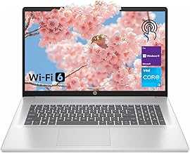 High-Performance 17.3" Laptop, 17.3" HD+ Touchscreen, 8-Cores Intel i3-N305, 32GB RAM, 128GB eMMC + 1TB PCIe SSD, Webcam, HDMI, Numeric Keypad, Wi-Fi 6, Windows 11 Pro, Silver