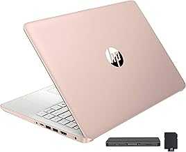 Stream 14" HD BrightView Laptop, Intel Celeron N150, 16GB RAM, 288GB Storage (128GB eMMC + 160GB Docking Station Set), Intel UHD Graphics, 720p Webcam, Wi-Fi, 1 Year Office 365, Win 11 S, Gold