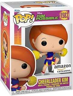 Pop Disney: Kim Possible - Kim Possible Cheerleader - Amazon Exclusive - Collectable Vinyl Figure - Gift Idea - Official Merchandise - Toys for Kids & Adults - Cartoon/Animation Fans