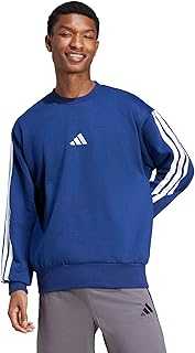 mens Essentials Fleece 3-stripes Sweatshirt