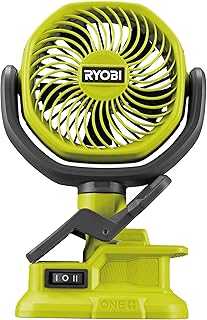RCF18-0 18V ONE+ Cordless 10cm Clamp Fan (Bare Tool) Hyper Green